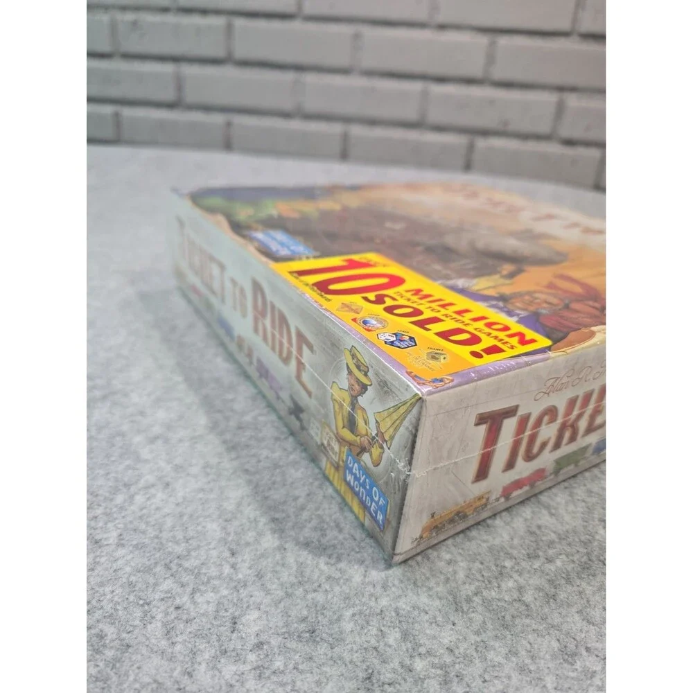 Ticket To Ride Alan R Moon Board Game New Sealed 2004